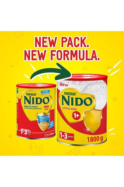 nido Nido Baby Milk (1) Plus with Honey 1 to 3 years 1800g