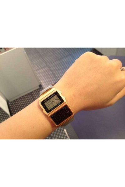 Casio Ceas Casio, Vintage Edgy Calculator DBC-611G-1DF
