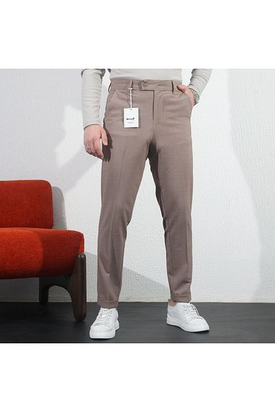 hello7 Men's Premium Quality Regular Lycra Stylish and Comfortable Short-Tongue Fabric Trousers Suitable for Any Environment