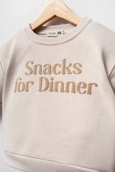 Jikko Baby Sweatshirt and Trousers Double Children's Combination 9078