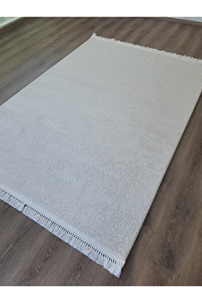 Dinarsu Halımark Yakut | Beyaz Akrilik Halı | Salon Mutfak Antre 74426-061