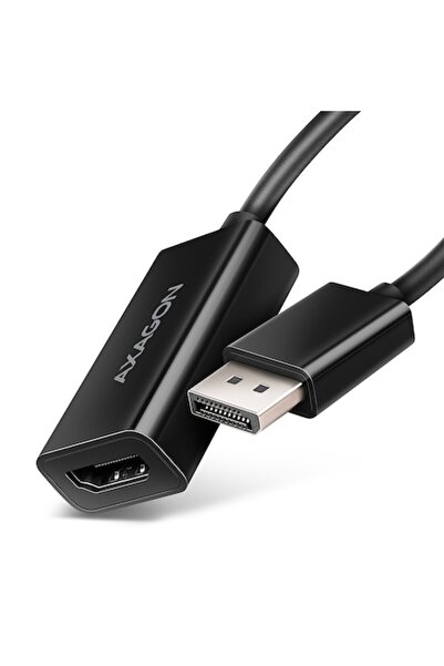 Axagon Adaptor DisplayPort > HDMI 2.0 RVD-HI20N 4K/60Hz, Negru