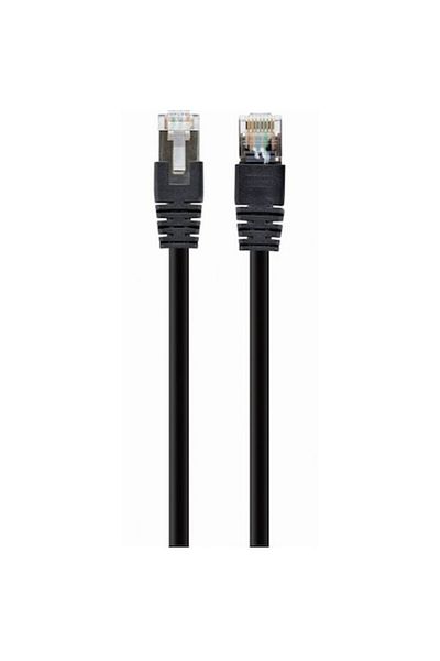 Gembird Cablu S/FTP Cat6a, LSZH, cupru, 5 m, negru, AWG27, dublu ecranat