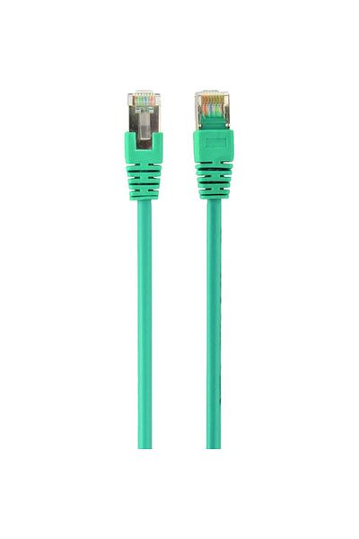 Gembird Cablu FTP Cat5e, cupru-aluminiu, 2 m, verde, AWG26, ecranat