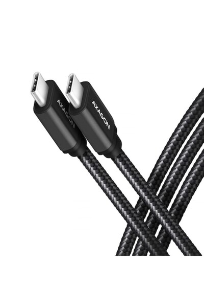 Axagon Ταχύτητα, USB-C / USB-C, QC4.0, 3A, 300εκ., Μαύρο
