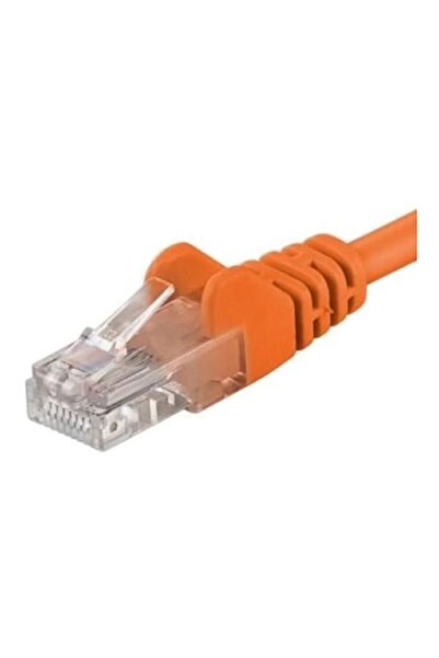 PremiumCord Patchcord Cable UTP RJ45-RJ45 Category 6, 1m, Orange, Full Copper...