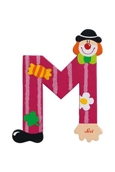 My Reality Fashion نيسي وورلد المهرج الخشبي الحرف M