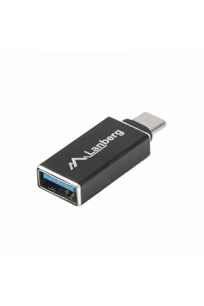 Lanberg Adapter USB TYPE-C(M)-AF 3.1 Black