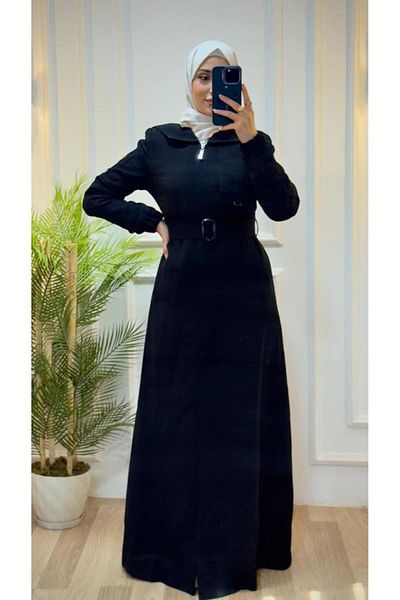 Tebrikler tekstil Women's Summer Long Coat Lined Fashionable and Comfortable Model M0034