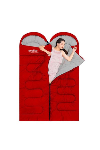 gaman Evolite Pro Sq Sleeping Bag 0 °   3D Hollow Fiber, Silicone Fiber