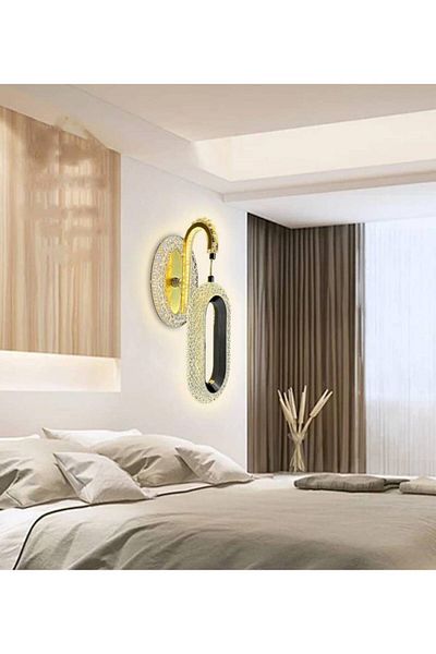 Al Saada Home LED Wall Lamp - Gold