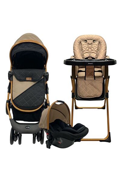 BEBEGOLD Travel Sistem, Çift Yönlü, ( Seyahat Sistem ) Bebek Arabası / Mama S...