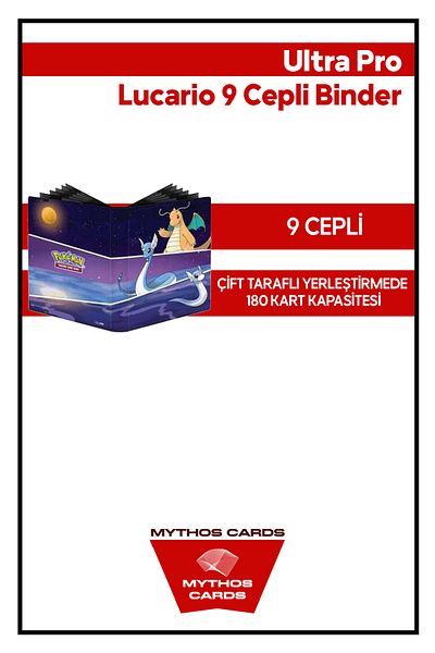 Mythos Cards Ultra Pro - Starry Dragonite 9 Pocket Binding
