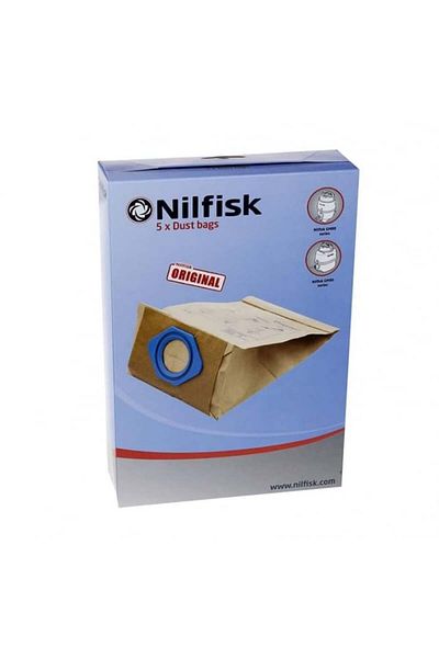 Nilfisk Set 5 saci de aspirator 82095000, pentru GS-GM 80/90/GA70/GM80/GM90