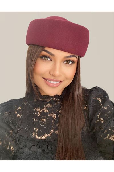 Confortino Luxury women's felt toca hat - ONE size, ADJUSTABLE