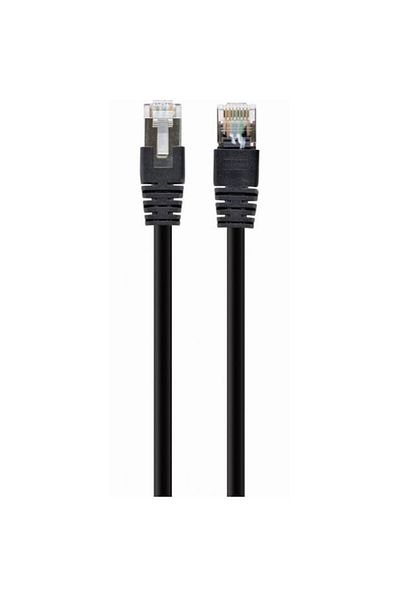 Gembird Cablu S/FTP Cat6a, LSZH, cupru, 5 m, negru, AWG27, dublu ecranat