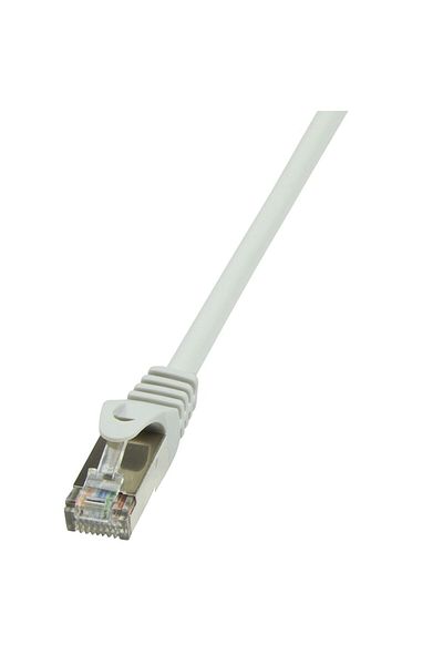LogiLink Cablu FTP Cat6, cupru-aluminiu, 15 m, gri, AWG26, ecranat CP2102S