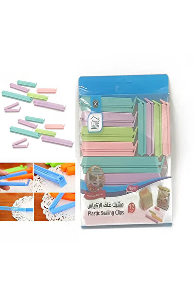 co arma 12-piece Food Bag Closure Clips