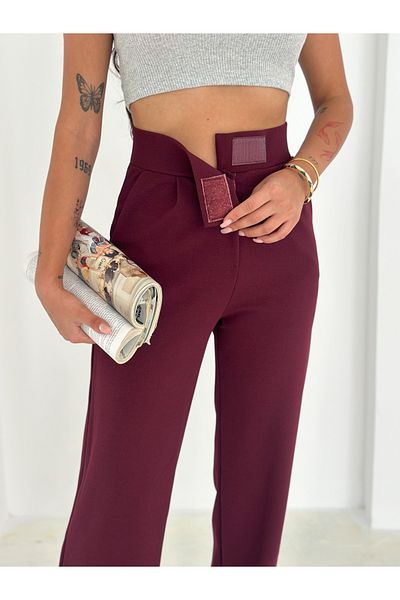 SLAW REZZ Lycra Bell Bottom Palazzo Trousers