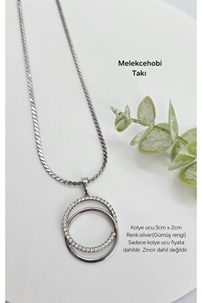 XUPING JEWELRY Melekcehobi Takı Gümüş Renk Xuping Marka Kolye Ucu