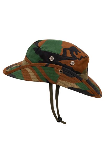 TECOS Unisex hat, Tecos®, camouflage, cotton/polyester, universal size, ventilation holes