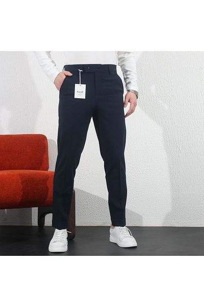 hello7 Men's Premium Quality Regular Lycra Stylish and Comfortable Short-Tongue Fabric Trousers Suitable for Any Environment