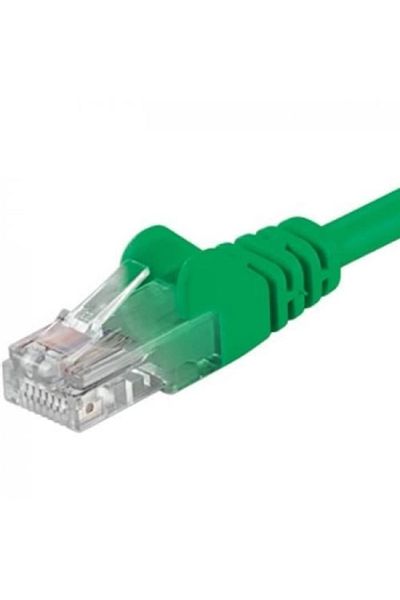 PremiumCord Patchcord UTP RJ45-RJ45 Cat.5e 0.5m verde