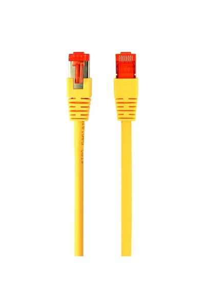 Gembird S/FTP Cat6a cable, LSZH, copper, 1.5 m, yellow, AWG27, double shielded