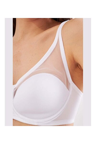 MİSS AYZA İÇTEN GELEN ŞIKLIK MissAyza Fenetta Тюль покритий D Cup Супер підтягуючий бюстгальтер