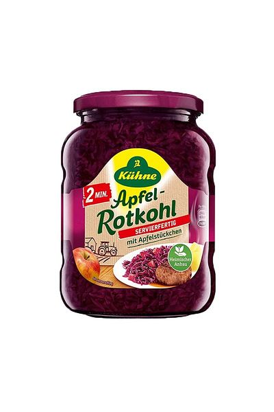 Kühne Varza rosie cu mere 720 ml, gata in 2 minute, Kuhne