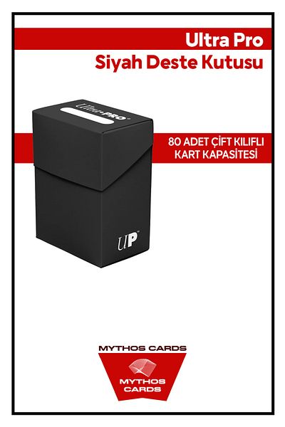 Mythos Cards Ultra Pro -Black Deck Box