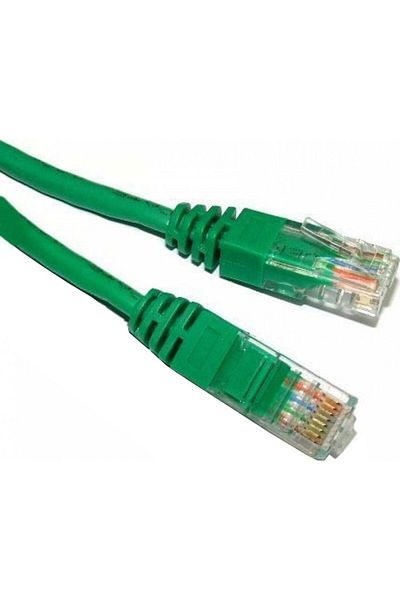 Spacer Cablu UTP Cat5e, cupru-aluminiu, 3 m, verde, AWG26