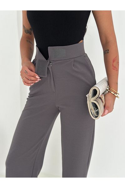 SLAW REZZ Lycra Bell Bottom Palazzo Trousers