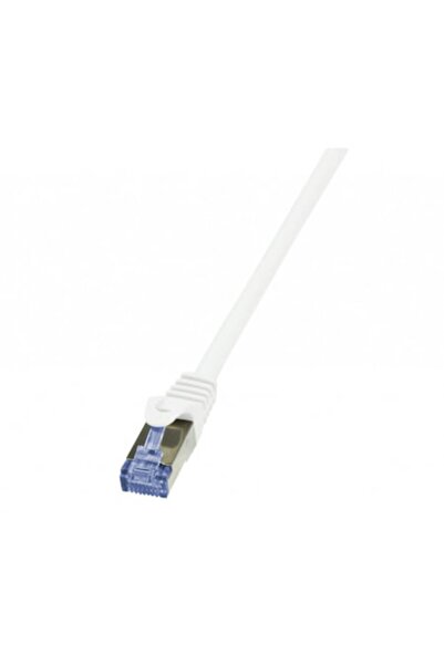 LogiLink Cablu de conectare CQ4051S, S/FTP, Cat6a, 2m, Alb