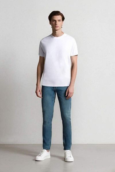 DeFacto New Season Pedro Slim Fit Slim Fit Normal Waist Slim Leg Jean Trousers