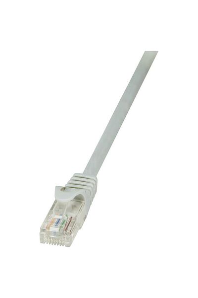 LogiLink Cablu UTP Cat6, cupru-aluminiu, 10 m, gri, AWG24