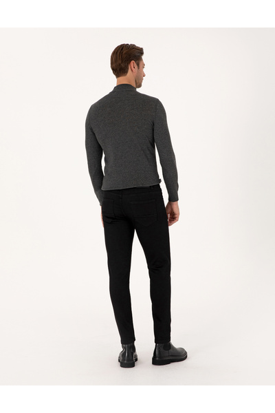 Pierre Cardin Siyah Slim Fit Jean Pantolon 50315271-VR046
