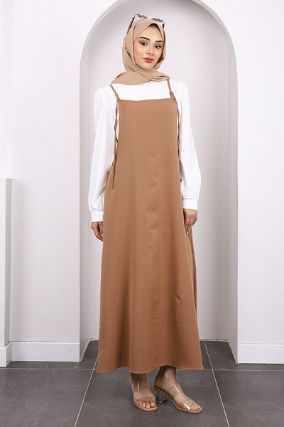 İmajButik Ζιλέτα με λουράκι βιζόν