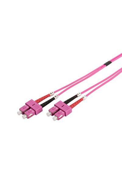 Digitus Network Cable, Digitus, Optical Fiber, Length 1 m, Violet