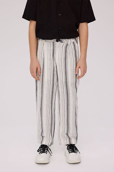 Nebbati Boy Striped Trousers