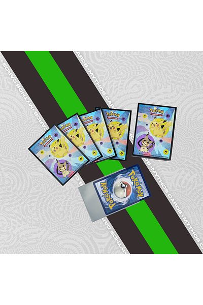 Mythos Cards Ultra Pro - Pikachu & Mimikyū Deck Protective Sleeve 65 Pack