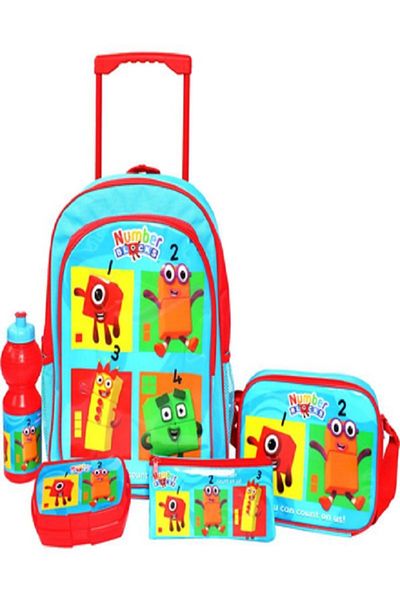 Numberblocks Number Blocks 5-in-1 Value Set Trolley Bag with Accessory