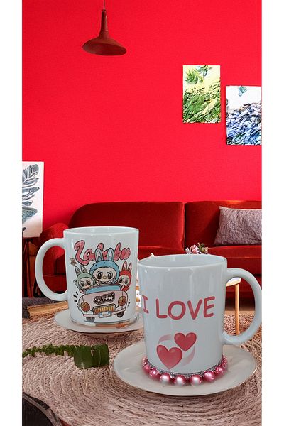 Ecem Collections Labubu Printed Mug