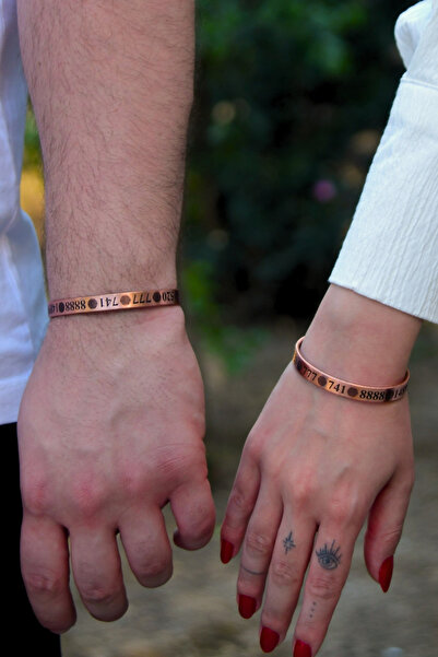 signoraerica Sayı Sekanslı,Melek Sayılar,Aşk,Para,Sağlık,Mutluluk Bakır Bileklik