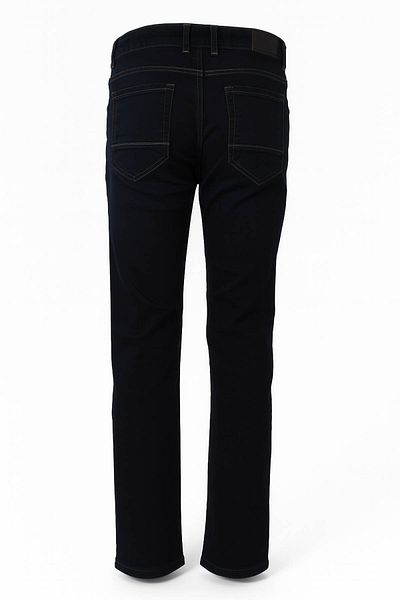 trender Pantaloni pentru bărbați din pânză bleumarin 70046