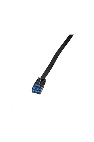 LogiLink Cablu de rețea, LogiLink, CAT6 U/UTP, 1 m, Negru