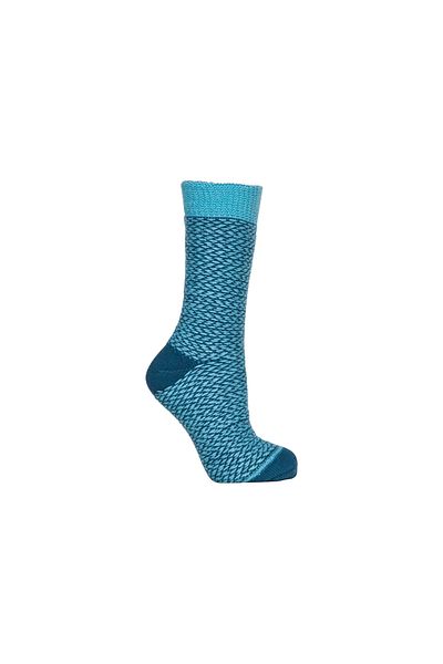 Trespass Thermski - Tog Rated Ultra Thick Terry Lined Sock Unisex Blue Socks Unisex Socks