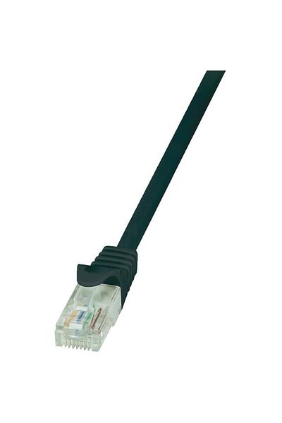 LogiLink Cablu de rețea CAT5e UTP 5m Negru