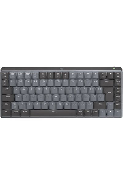 logitech MX Mechanical Mini Wireless Keyboard, Illuminated, Silent, USB, Bluetooth, US INT, Black