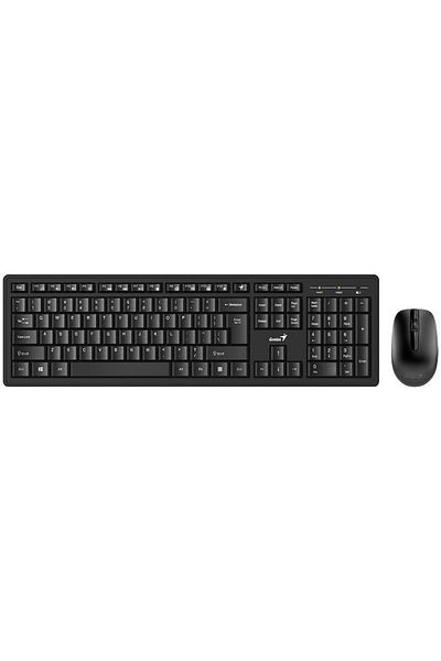 GENIUS Kit tastatura si mouse SlimStar C126, Negru